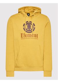 Element Bluza Vertical U1HOB3 Żółty Regular Fit. Kolor: żółty. Materiał: bawełna #5