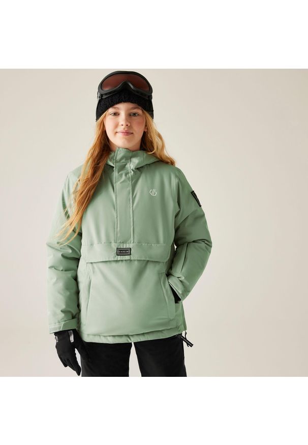 DARE 2B - Kurtka narciarska dziecięca z membraną Freehand II Dare 2b. Kolor: zielony. Materiał: poliester, tkanina. Sezon: zima. Sport: narciarstwo