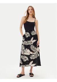 Vero Moda Spódnica maxi Easy Joy 10302047 Czarny Regular Fit. Kolor: czarny. Materiał: wiskoza #6