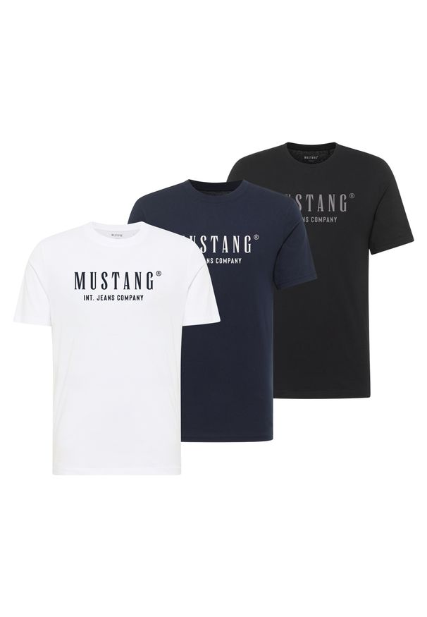 3 Pak T-shirt Mustang Style Alex General White Dark Sapphire Black
