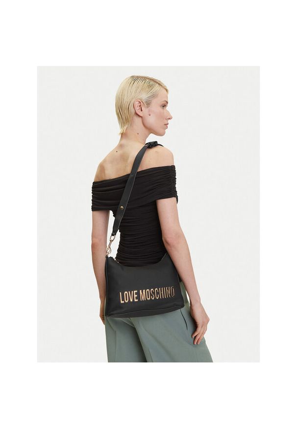 Love Moschino - Torebka LOVE MOSCHINO. Kolor: czarny