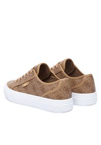 Guess Sneakersy FLTJ10 FAL12 Brązowy jasny. Kolor: brązowy. Materiał: skóra #6