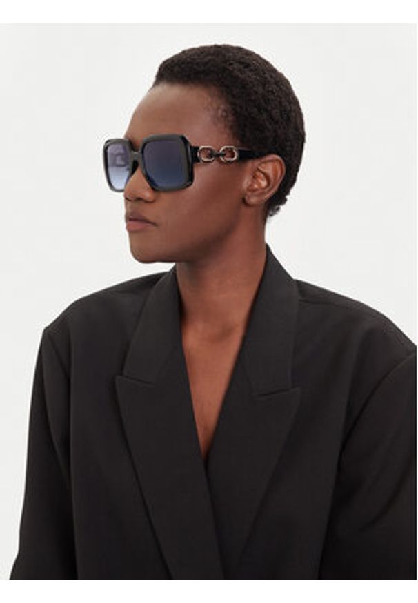Guess Okulary przeciwsłoneczne GU00161 Czarny. Kolor: czarny