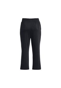 Spodnie sportowe damskie Under Armour 1377000001. Kolor: czarny. Materiał: dresówka