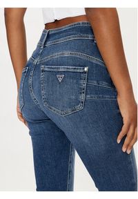 Guess Jeansy W4GA34 D5923 Niebieski Skinny Fit. Kolor: niebieski