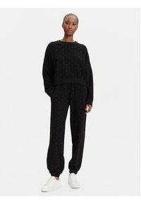 Hugo - HUGO Spodnie dresowe 50545211 Czarny Regular Fit. Kolor: czarny. Materiał: bawełna #8