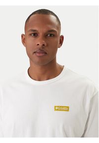 columbia - Columbia T-Shirt CSC™ Heavyweight Iconic 2155061 Biały Relaxed Fit. Kolor: biały. Materiał: bawełna #3