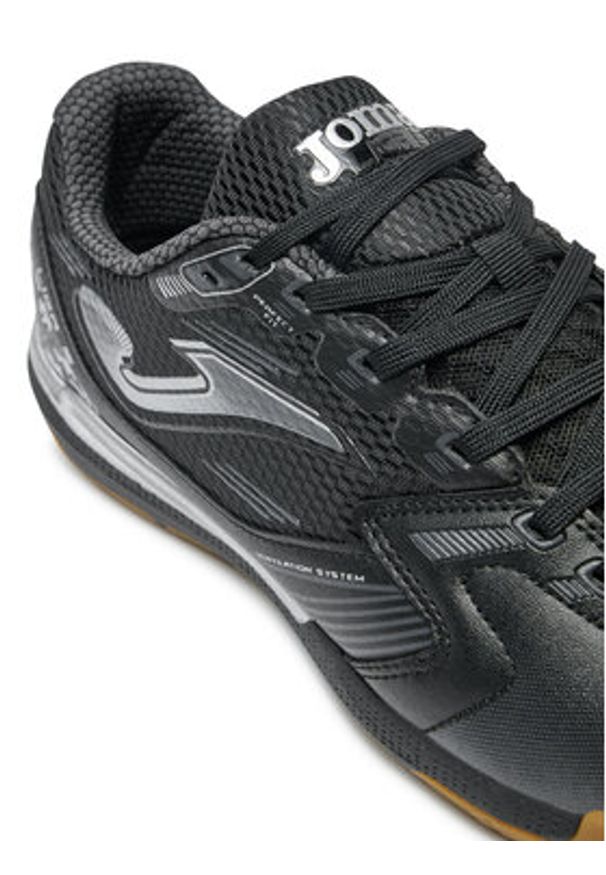Joma Buty do piłki nożnej Liga-5 Indoor LIGW2401IN Czarny. Kolor: czarny. Materiał: materiał, mesh