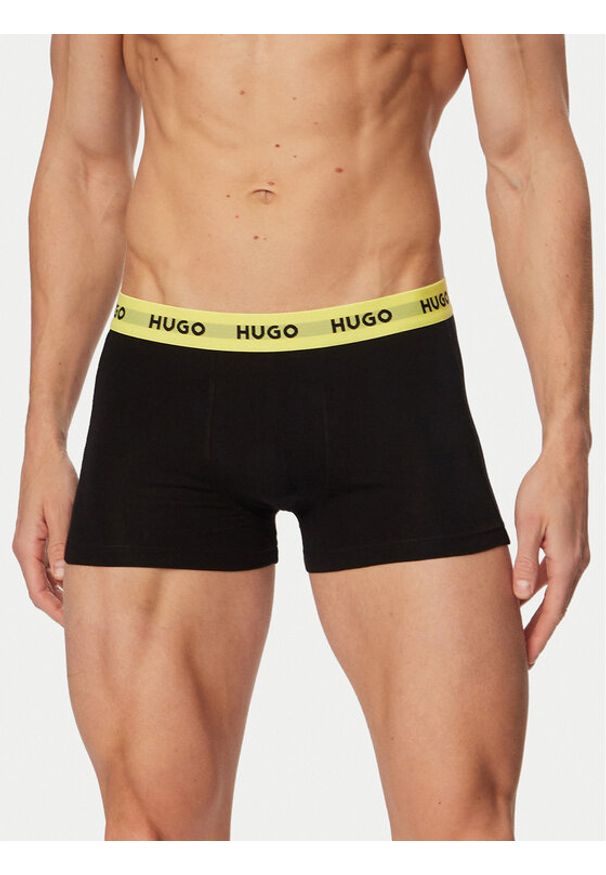 Hugo - HUGO Komplet bokserek 50532611 Czarny. Kolor: czarny. Materiał: bawełna
