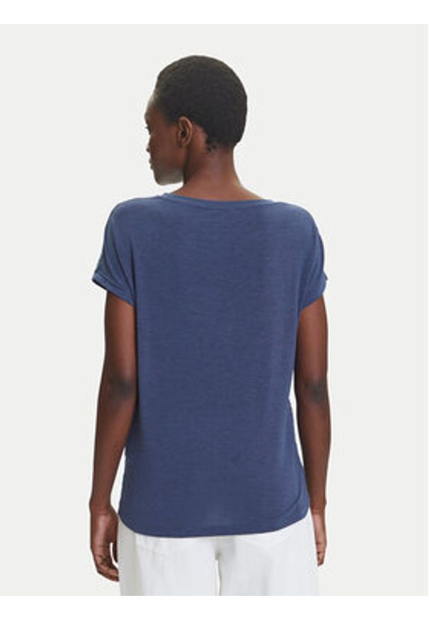 Olsen T-Shirt 11105117 Niebieski Regular Fit. Kolor: niebieski. Materiał: bawełna