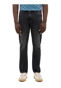 Męskie Spodnie jeansowe Mustang Style Oregon Slim K Denim Black 1016804 4000 783 #1