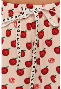 DKNY - Dkny - Piżama. Kolor: różowy. Materiał: tkanina. Długość: krótkie #2