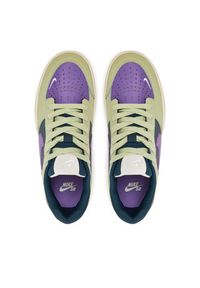 Nike Sneakersy Sb Force 58 Prm L DV5476 300 Zielony. Kolor: zielony. Materiał: skóra