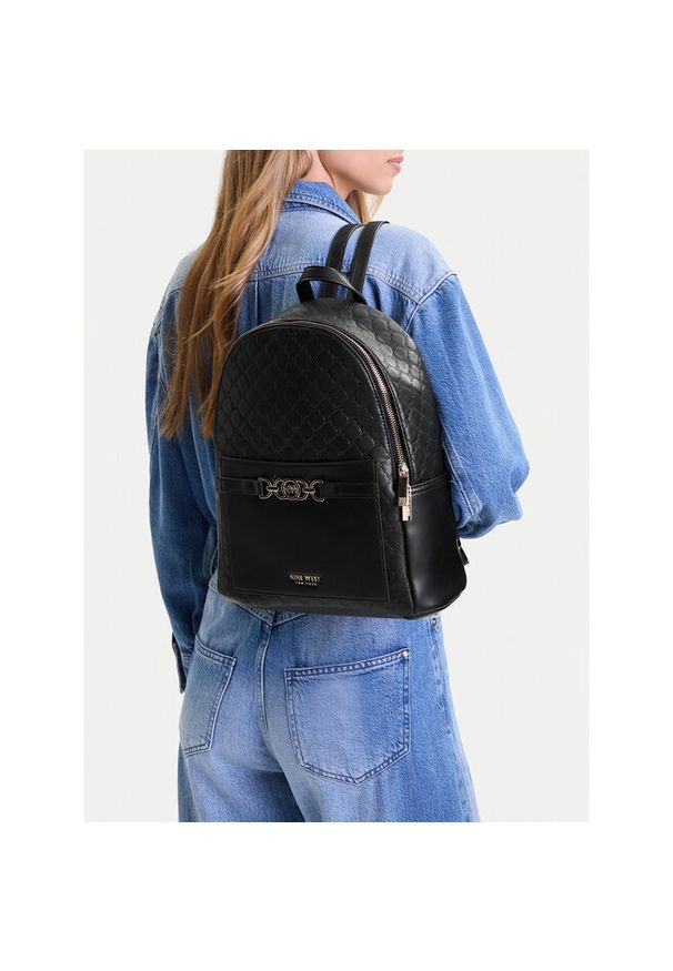 Plecak Nine West. Kolor: czarny