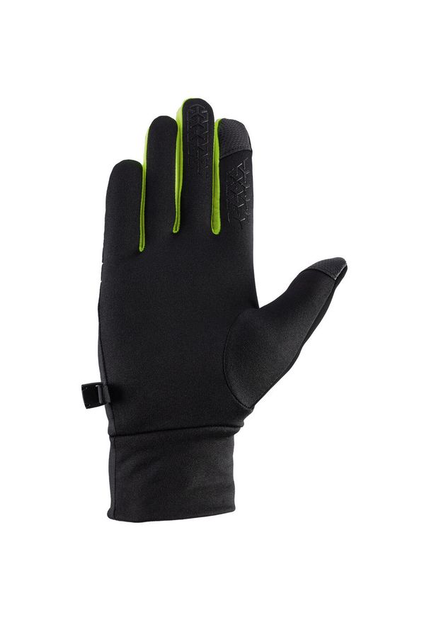 Rękawice turystyczne dla dorosłych Viking Orton Multifunction multifunkcyjne. Kolor: czarny, wielokolorowy, żółty. Sport: turystyka piesza