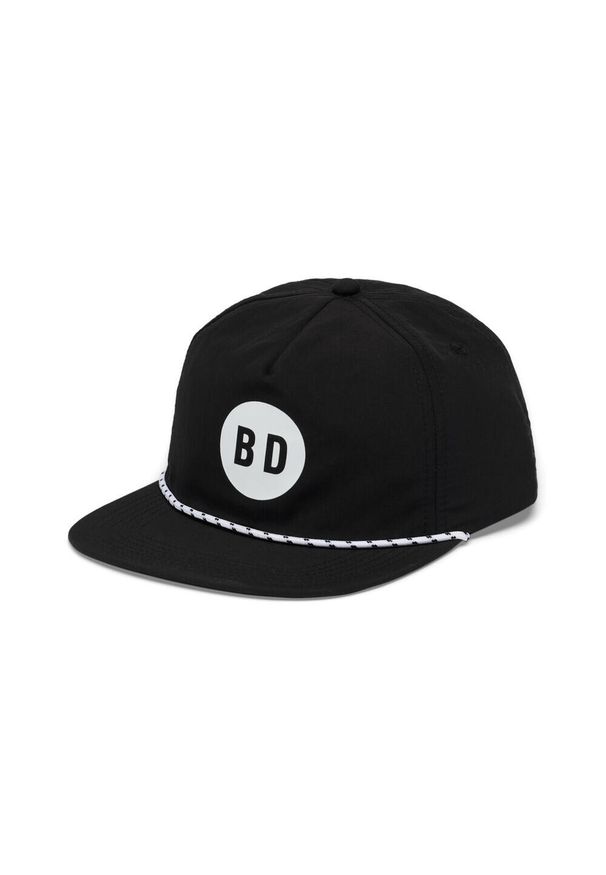 Czapka typu snapback Black Diamond Synthetic Rope. Kolor: czarny. Materiał: poliester