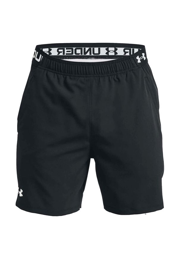 Krótkie Spodnie 2W1 Sts Under Armour Ua Vanish Woven Dorosłych. Kolor: czarny. Materiał: elastan, poliester. Długość: krótkie. Sport: bieganie
