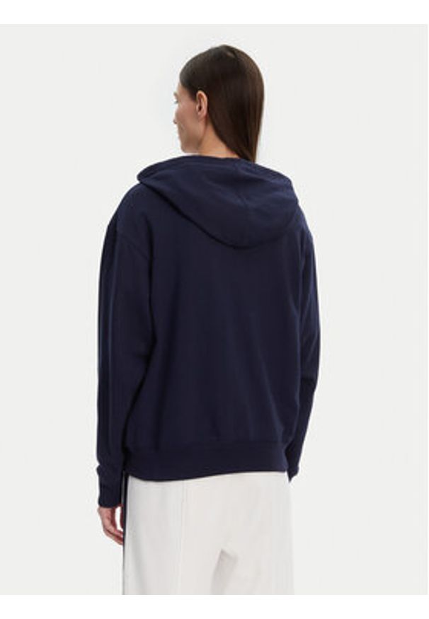 GAP - Gap Bluza 727433-03 Granatowy Relaxed Fit. Kolor: niebieski. Materiał: bawełna