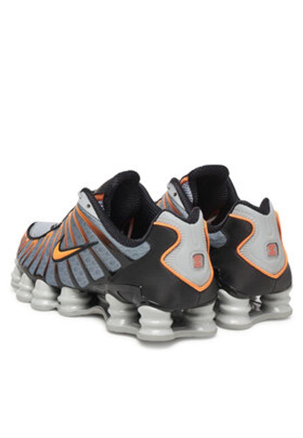 Nike Sneakersy Shox TL AV3595 011 Szary. Kolor: szary. Materiał: materiał