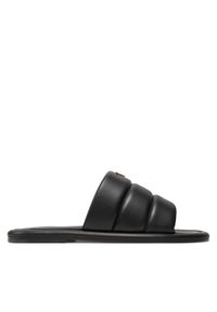 Giuseppe Zanotti Klapki EU40004 Czarny. Kolor: czarny. Materiał: skóra