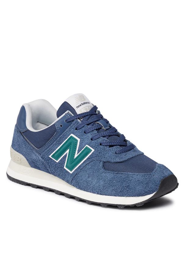 Sneakersy New Balance U574SNG Granatowy. Kolor: niebieski