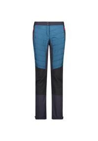 Spodnie trekkingowe damskie CMP. Kolor: szary, czarny, wielokolorowy, pomarańczowy. Sezon: lato. Sport: turystyka piesza #1