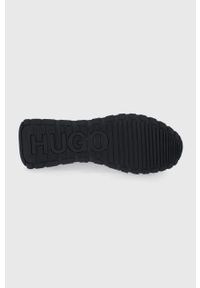 Hugo Buty kolor biały. Nosek buta: okrągły. Zapięcie: sznurówki. Kolor: biały. Materiał: guma #5