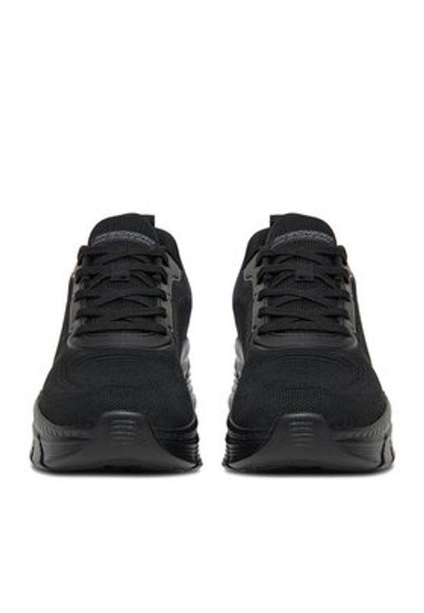 skechers - Skechers Sneakersy BOBS B FLEX HI 117385 BBK Czarny. Kolor: czarny. Materiał: materiał