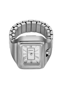Fossil Zegarek Watch Ring ES5344 Srebrny. Kolor: srebrny #1