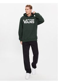 Vans Bluza Mn Vans Classic Po Hoodie Ii VN0A456BBZ01 Zielony Classic Fit. Kolor: zielony. Materiał: bawełna