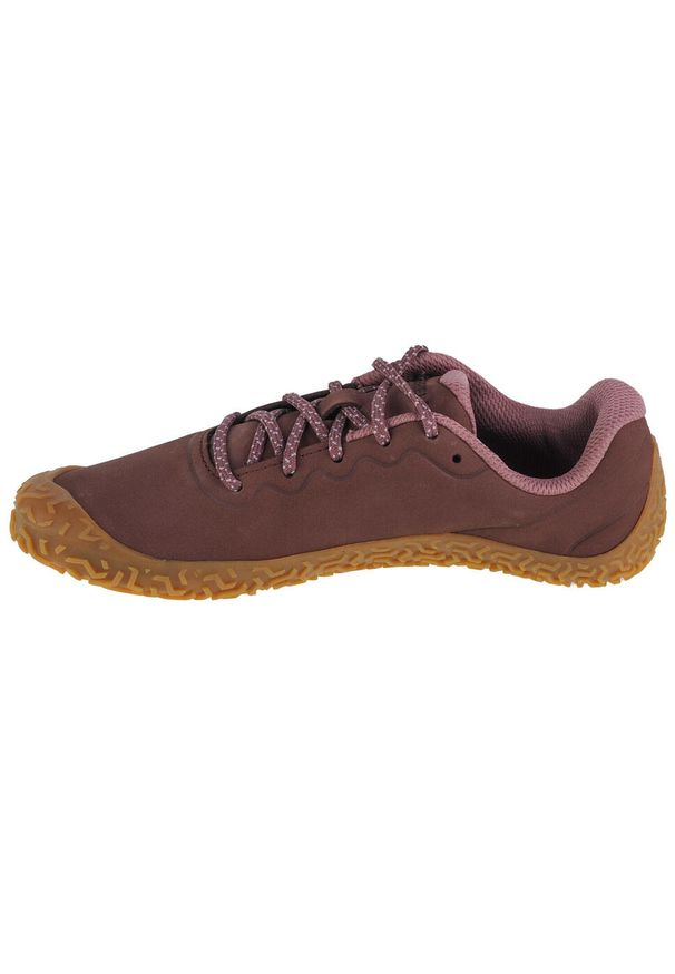Buty do biegania damskie, Merrell Vapor Glove 6. Kolor: zielony. Materiał: guma, tkanina, zamsz, materiał, syntetyk