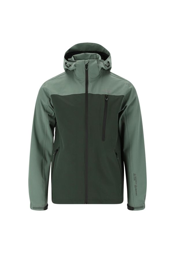 Kurtka wodoodporna Weather Report Delton. Kolor: zielony