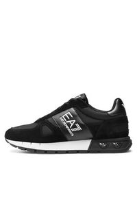 EA7 Emporio Armani Sneakersy X8X151 XK354 A120 Czarny. Kolor: czarny. Materiał: materiał