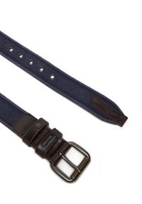 Aeronautica Militare Pasek Męski 252CI0315UCT04246 Granatowy. Kolor: niebieski. Materiał: materiał