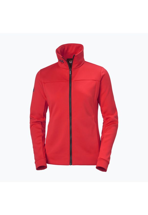 Bluza żeglarska damska Helly Hansen W Crew Fleece. Kolor: czerwony. Sport: żeglarstwo