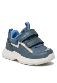 Sneakersy Superfit GORE TEX 1-006212-8030 M Blau/Hellblau. Kolor: niebieski. Materiał: materiał