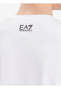 EA7 Emporio Armani T-Shirt 3RPT07 PJLBZ 1100 Biały Regular Fit. Kolor: biały. Materiał: bawełna #5