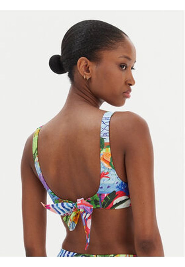 Seafolly Góra od bikini La Boca 31556MF286 Kolorowy. Materiał: syntetyk. Wzór: kolorowy