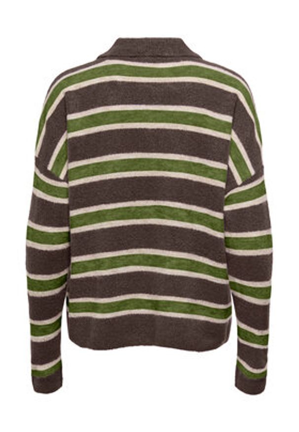 only - ONLY Sweter Talio 15358606 Szary Regular Fit. Kolor: szary. Materiał: syntetyk