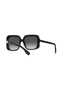 Burberry okulary przeciwsłoneczne damskie kolor czarny. Kolor: czarny #4