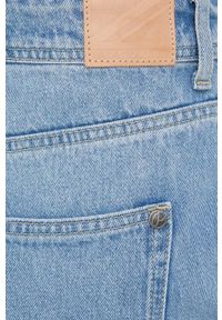 Pepe Jeans jeansy Violet damskie high waist. Stan: podwyższony. Kolor: niebieski #3