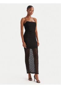 Eleh Sukienka koktajlowa EFW250350 Czarny Slim Fit. Kolor: czarny. Materiał: syntetyk. Styl: wizytowy #1