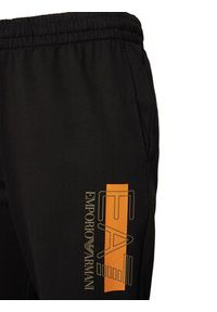 EA7 Emporio Armani Spodnie dresowe 7M002422 AF13512 UC001 Czarny Slim Fit. Kolor: czarny. Materiał: bawełna #2