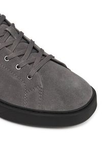 Karl Lagerfeld - KARL LAGERFELD Sneakersy KL53323A Szary. Kolor: szary. Materiał: skóra, zamsz #5