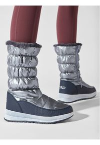 CMP Śniegowce Holse Wmn Snow Boot Wp 39Q4996 Srebrny. Kolor: srebrny. Materiał: materiał