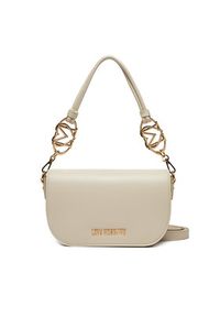 Love Moschino - LOVE MOSCHINO Torebka JC4049PP1MLF0110 Écru. Kolor: kremowy. Materiał: skórzane #4