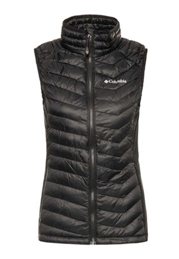 columbia - Columbia Kamizelka Powder Pass Vest EK0192 Czarny Regular Fit. Kolor: czarny. Materiał: syntetyk