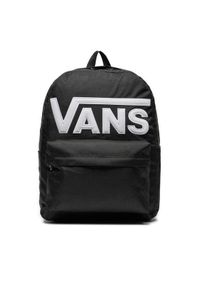 Vans Plecak Old Skool Drop V Backpack VN000H4ZBLK1 Czarny. Kolor: czarny. Materiał: materiał