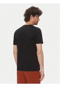 BOSS T-Shirt H-Tessler 199 50531793 Czarny Slim Fit. Kolor: czarny. Materiał: bawełna