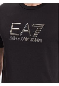 EA7 Emporio Armani T-Shirt 3RPT71 PJM9Z 1200 Czarny Regular Fit. Kolor: czarny. Materiał: bawełna #5
